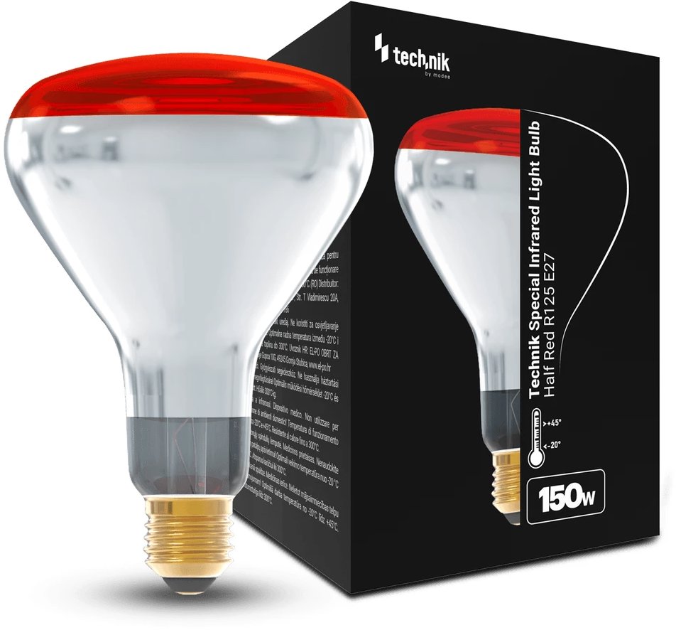 Technik R125, E27, 150 W, bílá barva