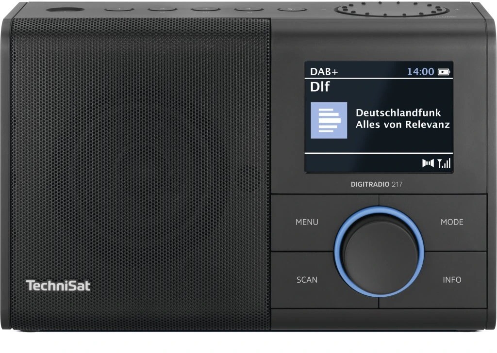 TechniSat Radiopřijímač DAB+/FM Digitradio 217, black
