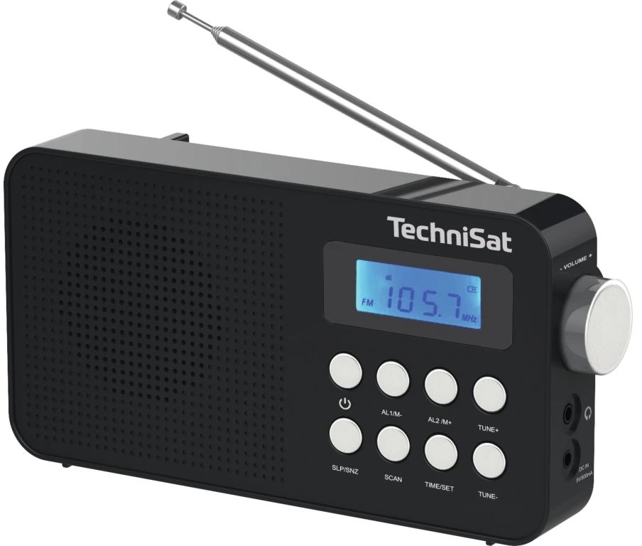 TechniSat Radiopřijímač FM Classic 110, black