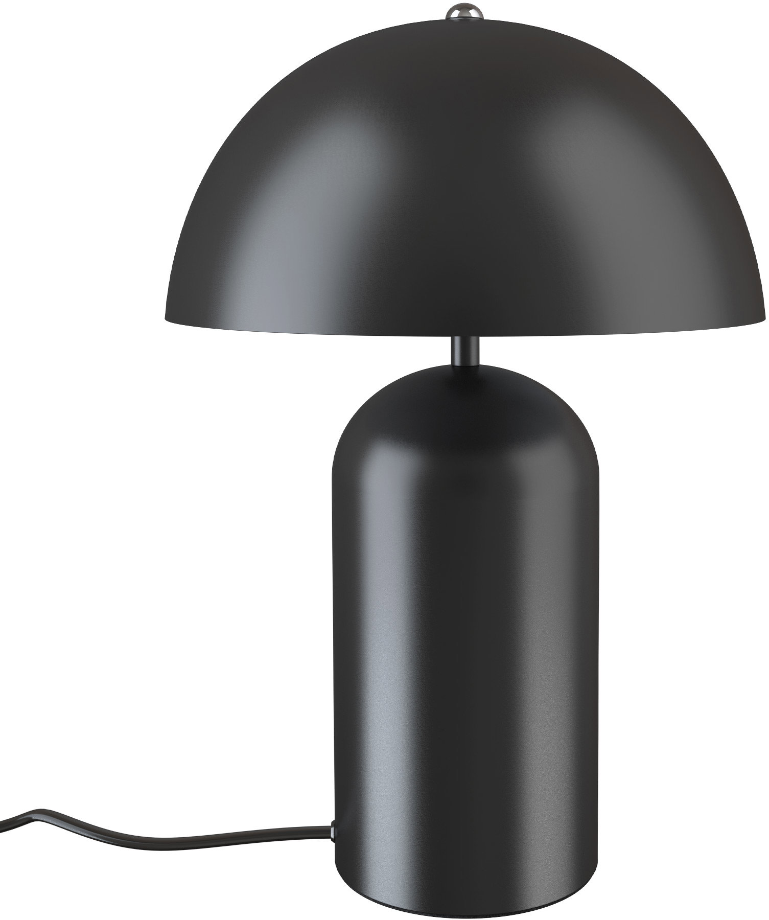 Malá retro stolní lampa Altea od TecTake v černé barvě