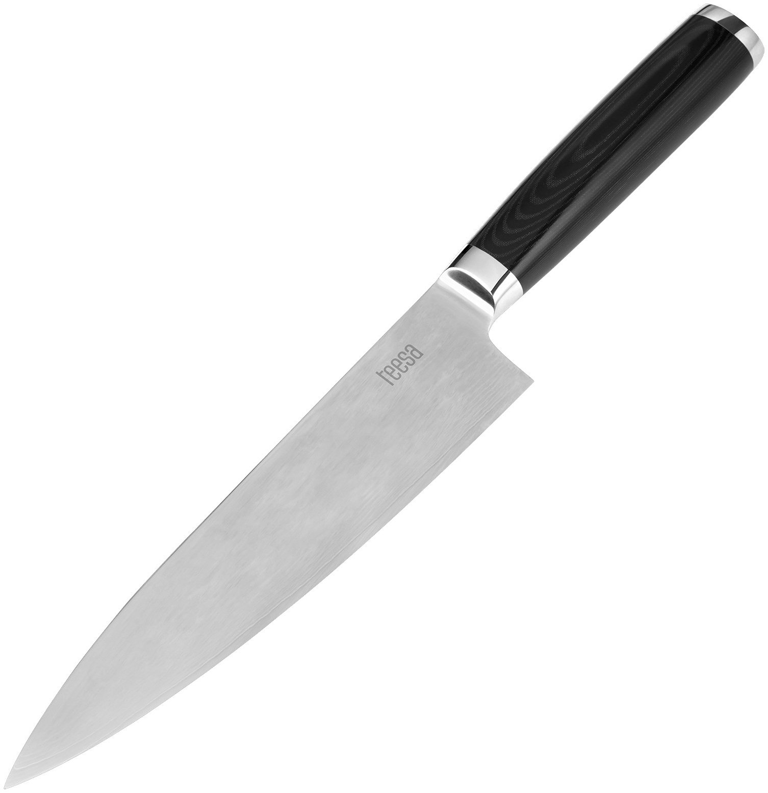 Teesa TSA0196 Kuchařský nůž 33,5 cm, damašková ocel