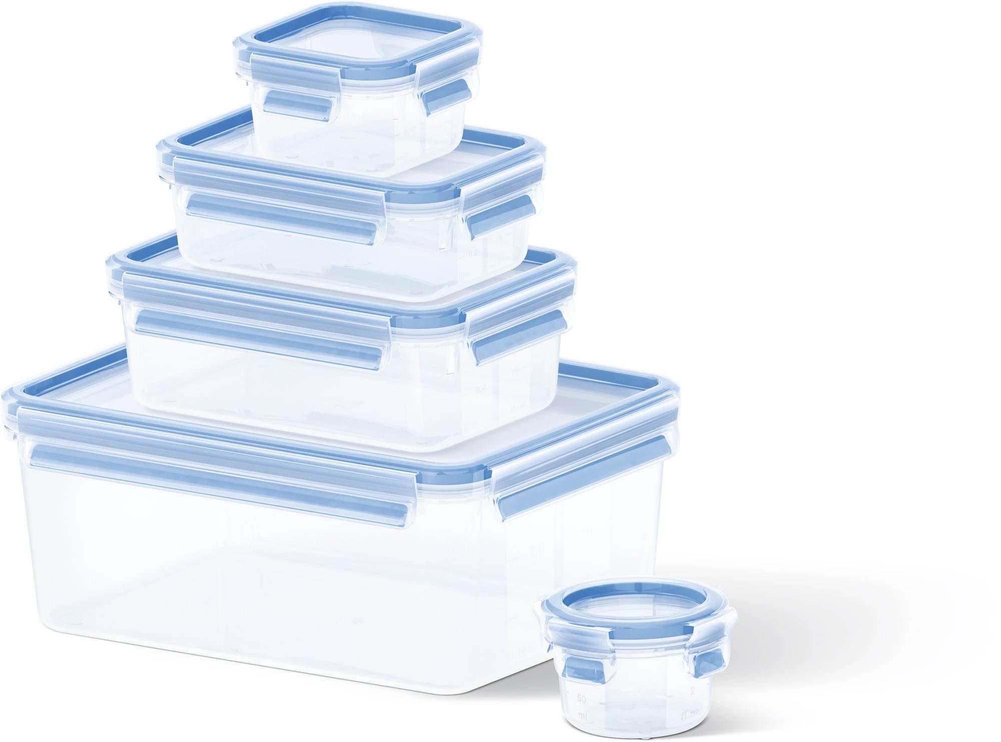 Tefal Dózy 5ks MASTER SEAL FRESH obdélníkové K3029012