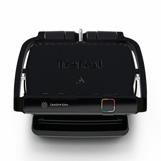 Elektrický kontaktní gril OPTIGRILL ELITE GC750830 , černá, Tefal