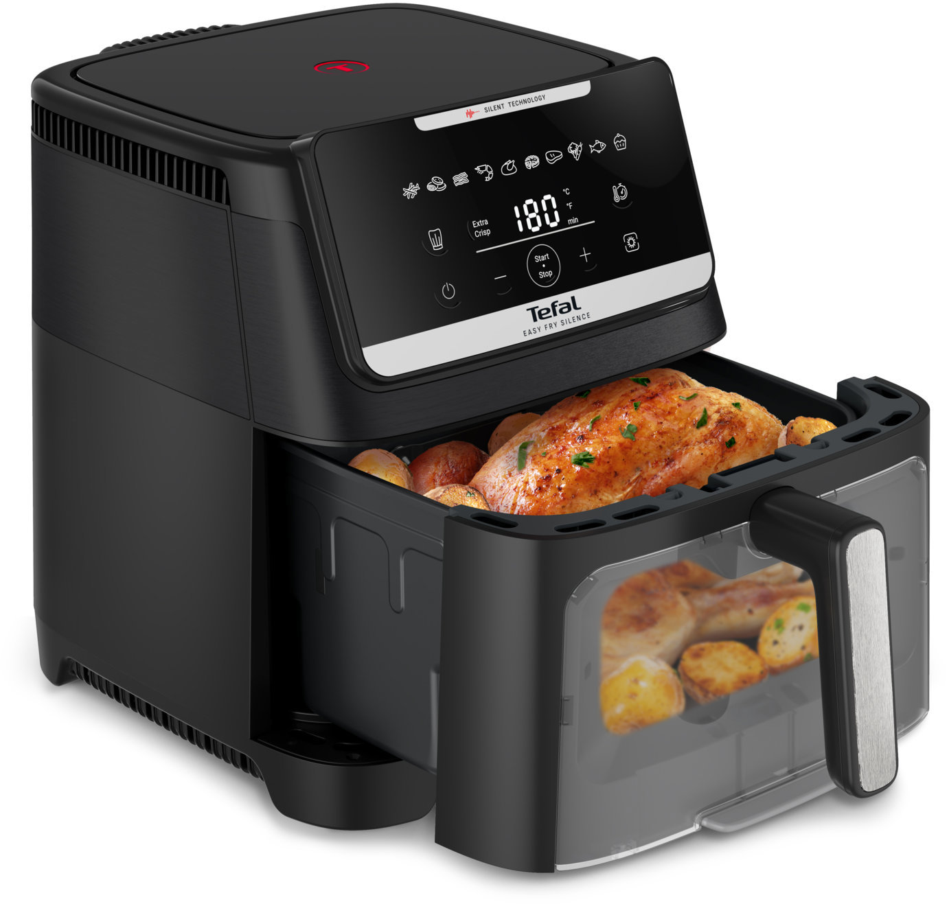 Tefal EY8468E0 Easy Fry Silence Black