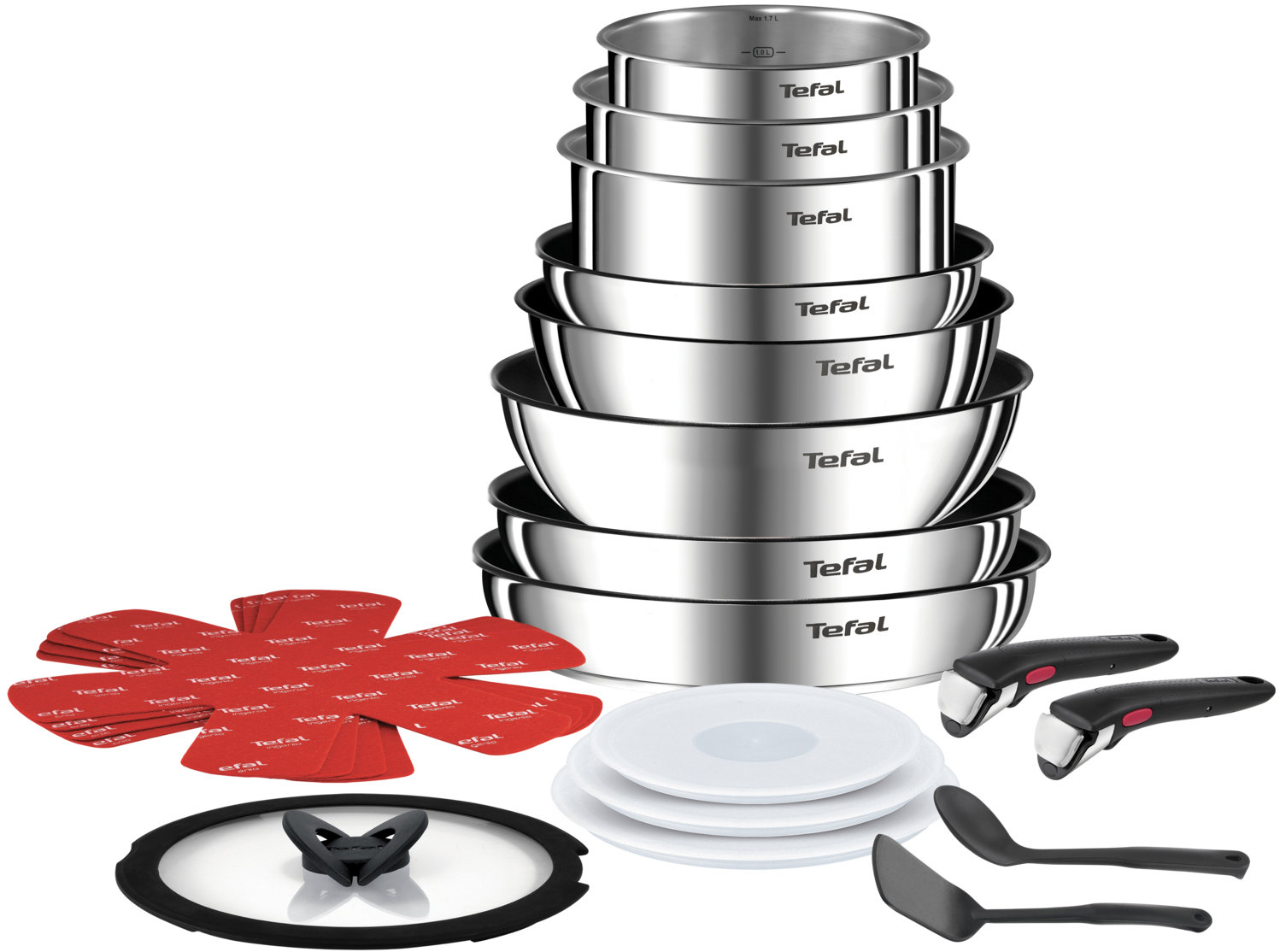 Tefal Sada nádobí 20 ks Ingenio Emotion L897SJ04