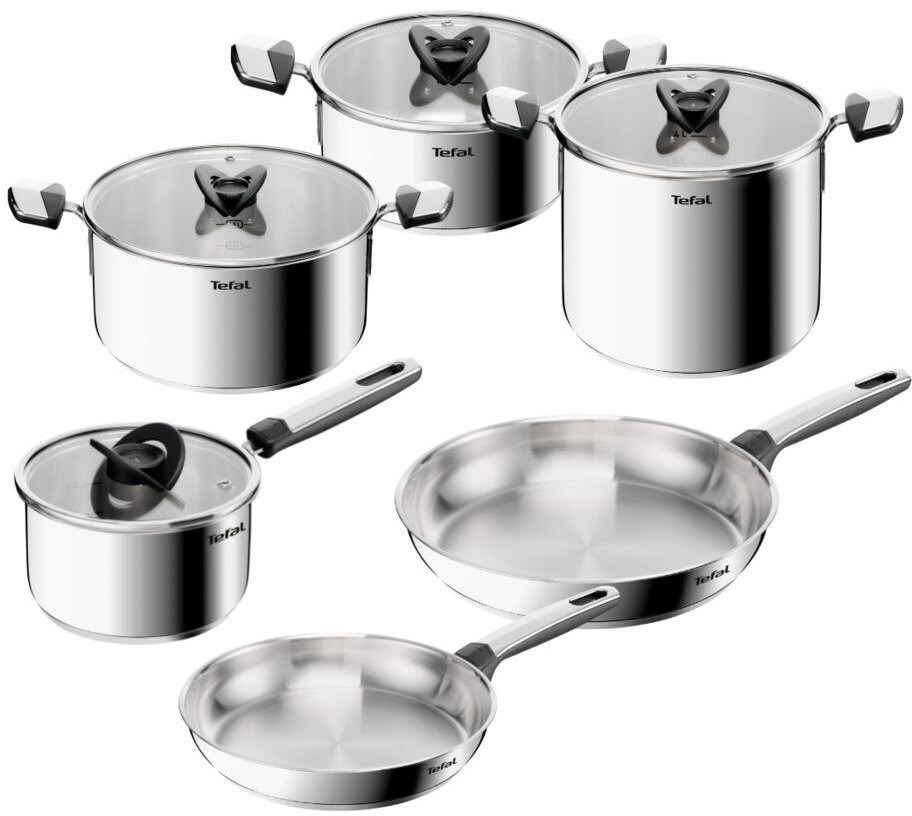 Tefal Sada nádobí 10 ks Emotion + E335SA