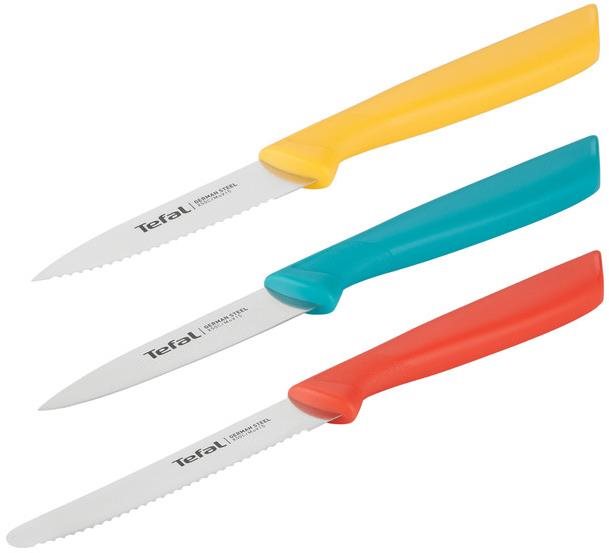 Tefal sada nerezových nožů 3 ks Colorfood K273S304