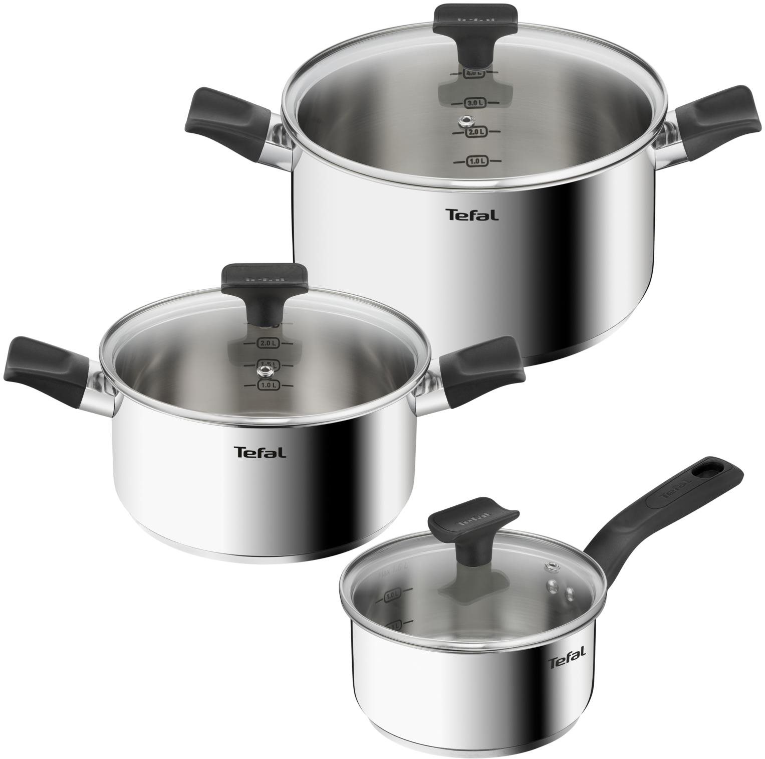 Tefal Sada nádobí 6 ks Delicious B925S655