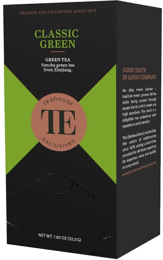Market Grounds TE Gourmet Tea Bag Classic Green 20 pcs