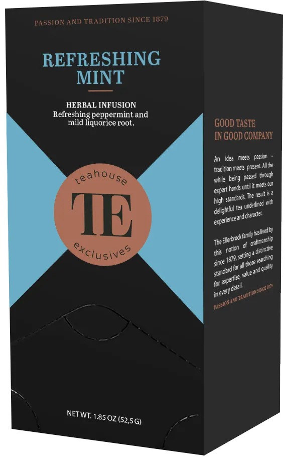 Market Grounds TE Gourmet Tea Bag Refreshing Mint 20 pcs