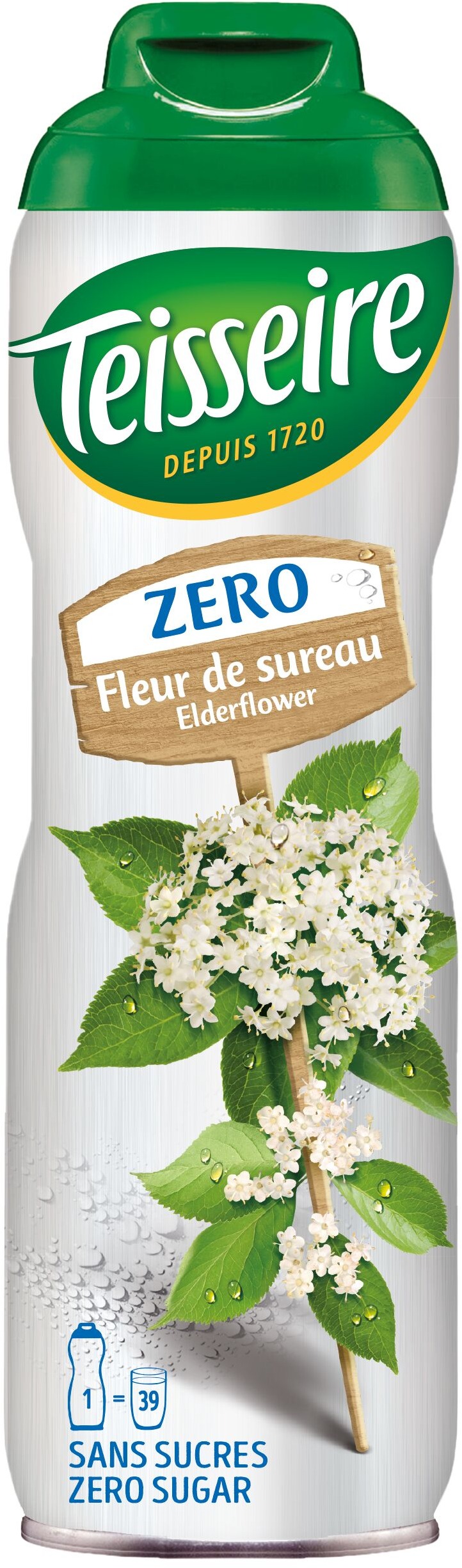 Teisseire elderflower 0,6l 0%