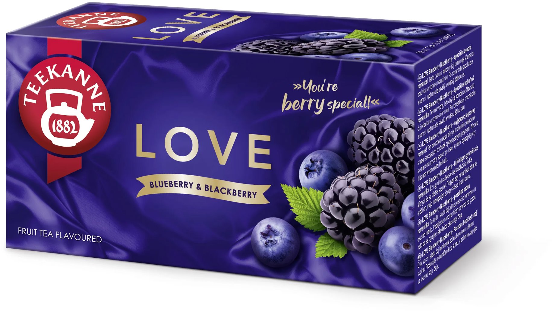 Teekanne Love Blueberry Blackberry 20 sáčků