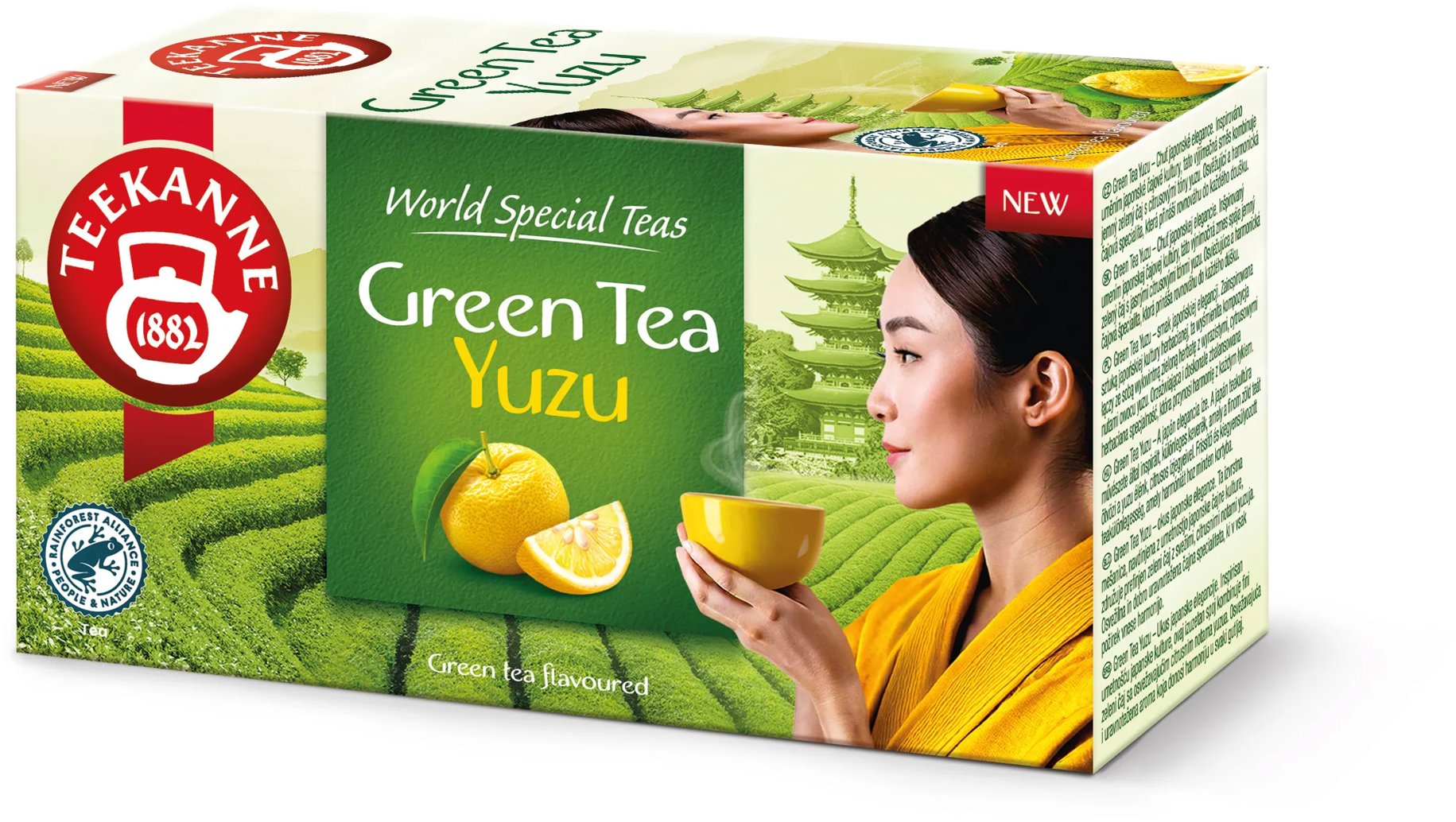 Teekanne Green Tea Yuzu 20 sáčků