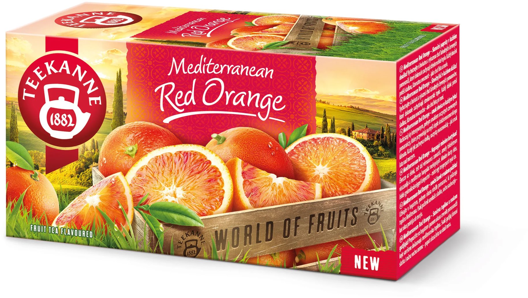 Teekanne WOF Mediterranean Red Orange 20 sáčků