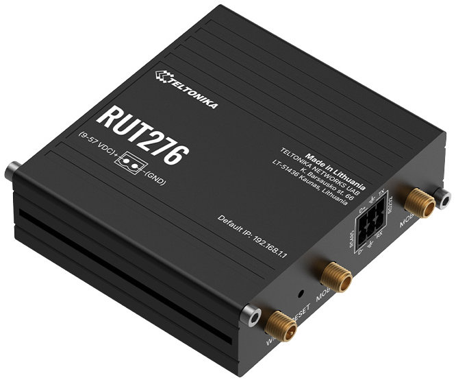 Teltonika 5G Redcap Router RUT276