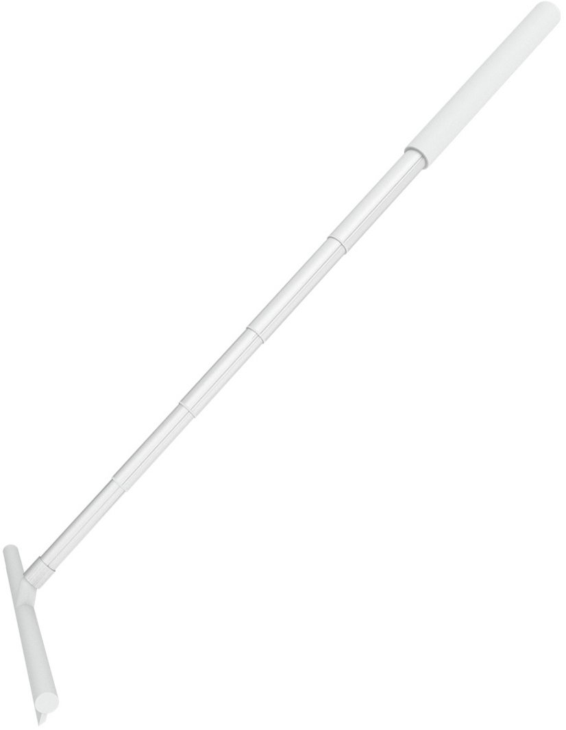Nimco Teleskopická sprchová stěrka na sklo do koupelny bílá – silikon Unix UN-4012-T-05