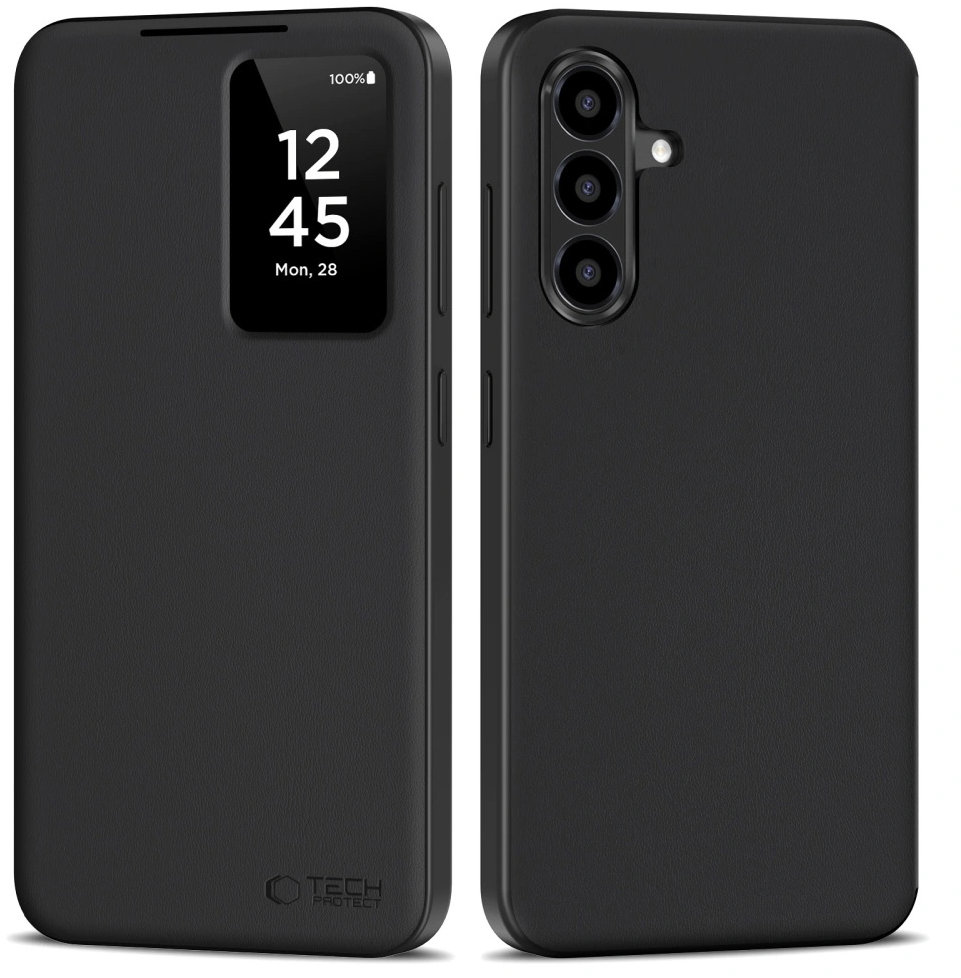 Tech-Protect Smart Wallet knížkové pouzdro na Samsung Galaxy A56 5G, černé