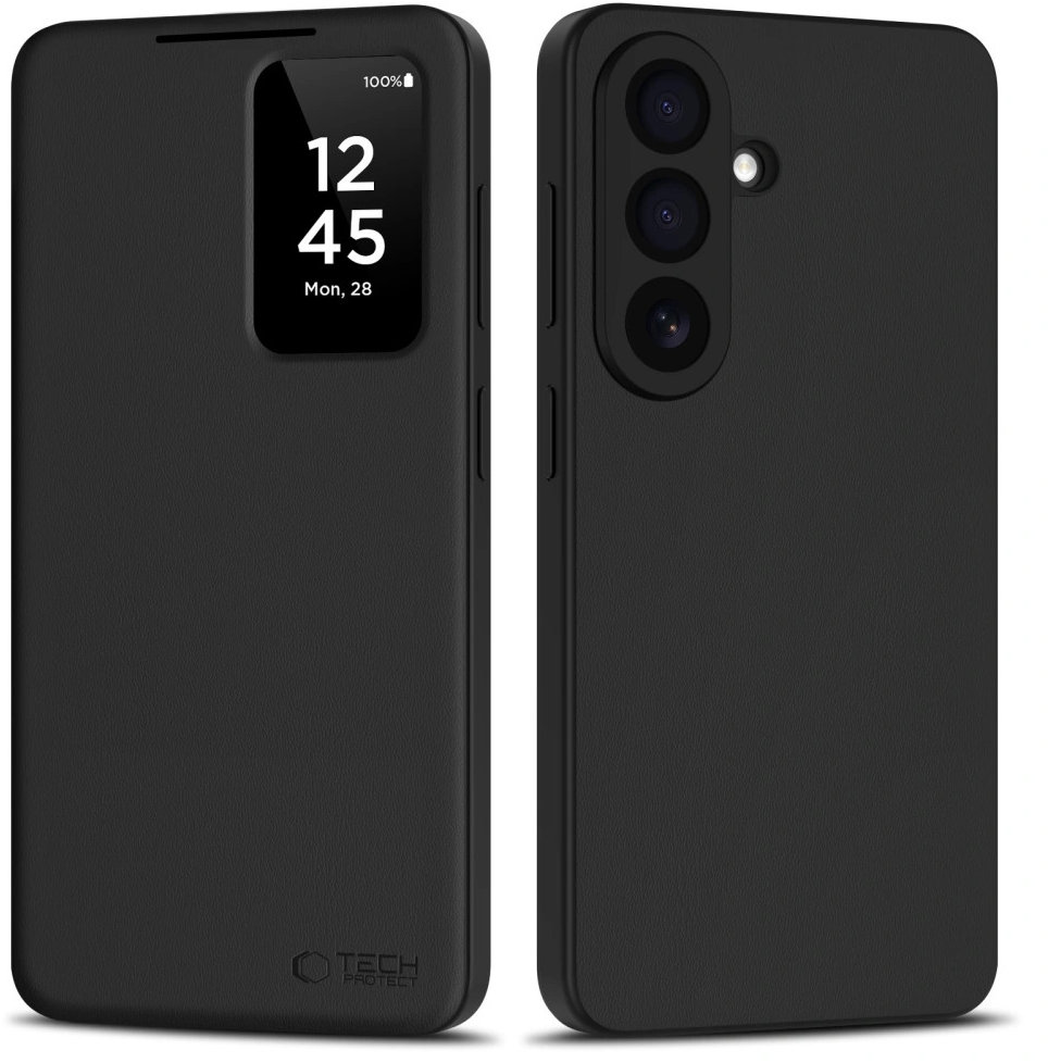 Tech-Protect Smart Wallet knížkové pouzdro na Samsung Galaxy S26, černé
