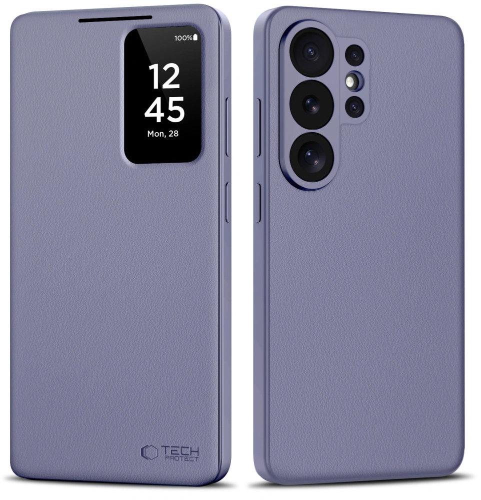 Tech-Protect Smart Wallet knižkové pouzdro na Samsung Galaxy S26 Ultra, fialové