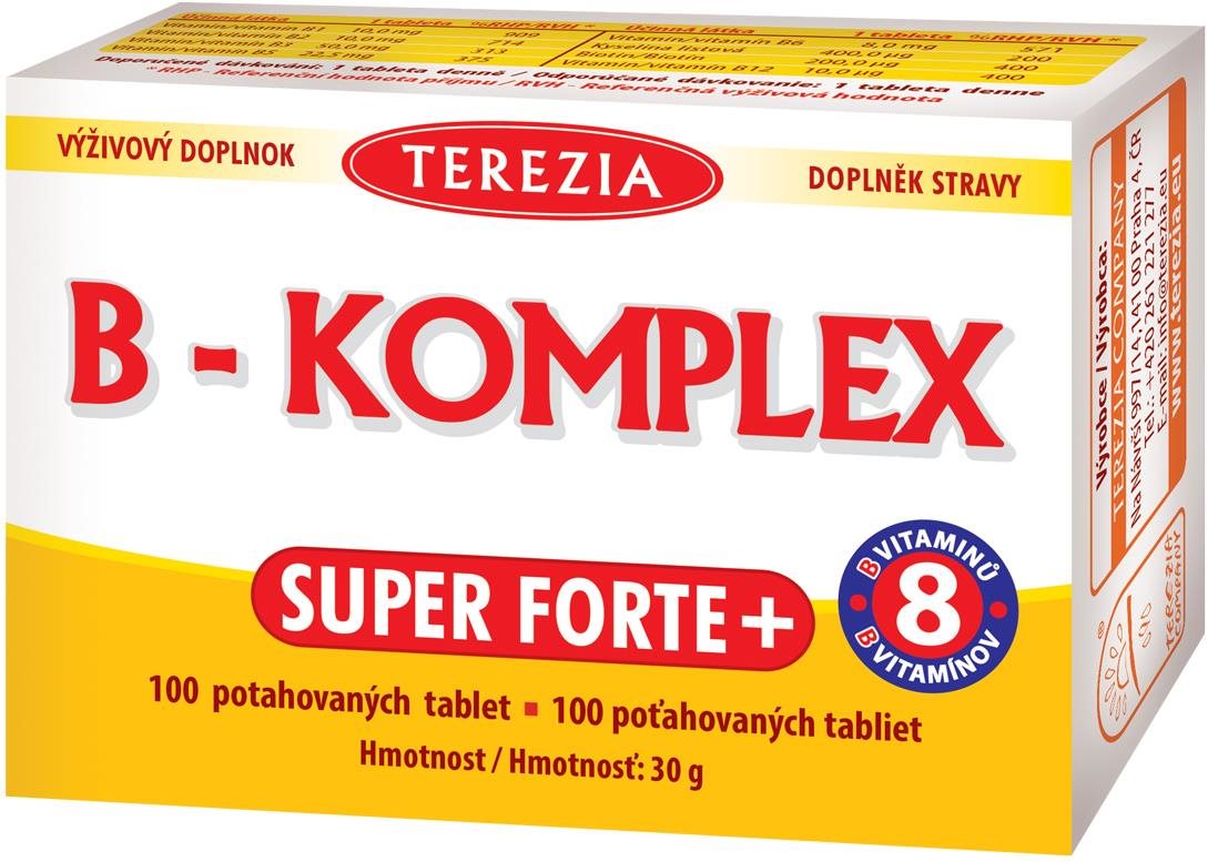 TEREZIA B-Komplex Super Forte + 100 tablet
