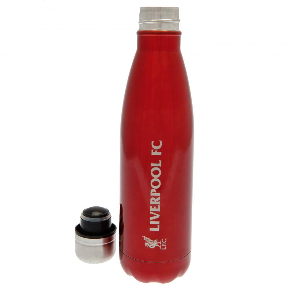 FotbalFans Termoska Liverpool FC, metalická červená, nerez, 550 ml