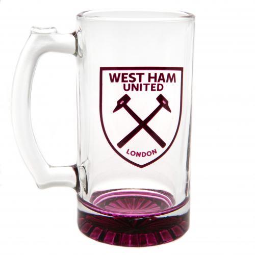 FotbalFans West Ham United FC, červený znak, 425 ml