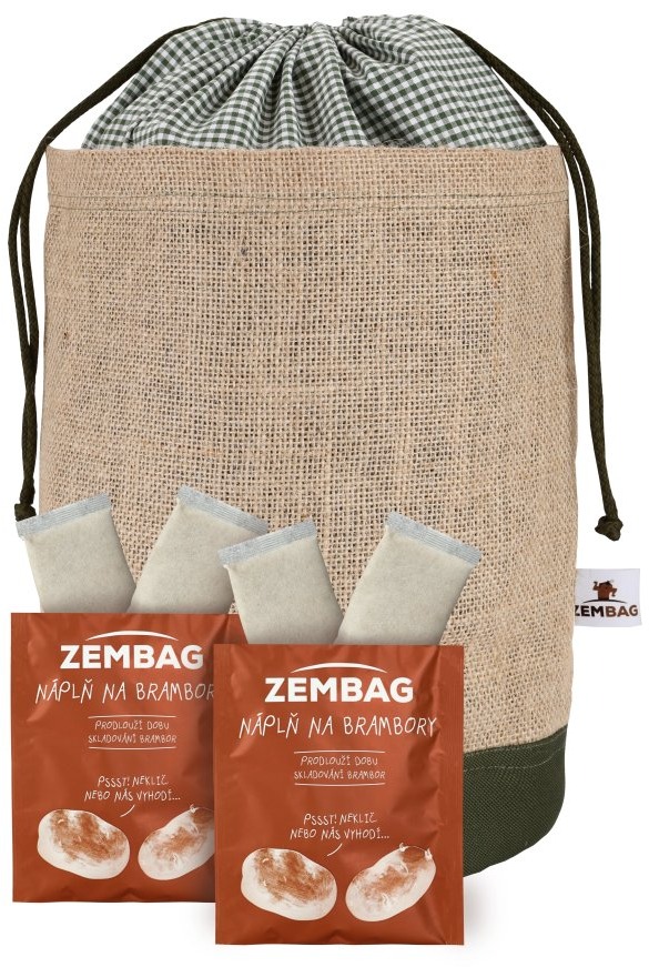 TERPENIX Zembag na 10 kg brambor, olivově zelený