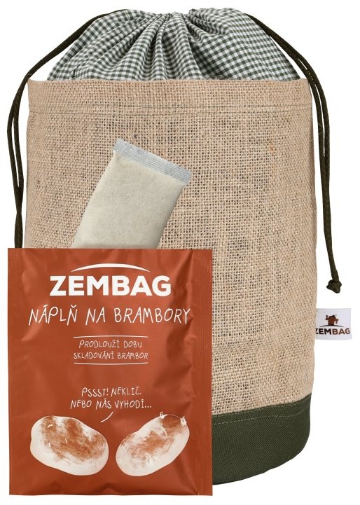 TERPENIX Zembag na 2,5 kg brambor, olivově zelený