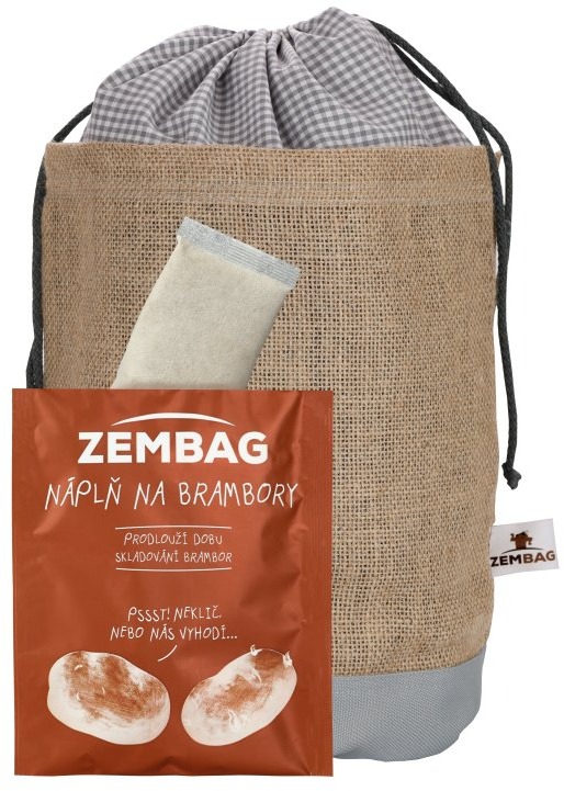 TERPENIX Zembag na 2,5 kg brambor, šedý