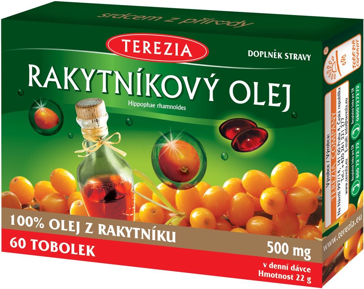 TEREZIA Rakytníkový olej 100%, 60 tobolek