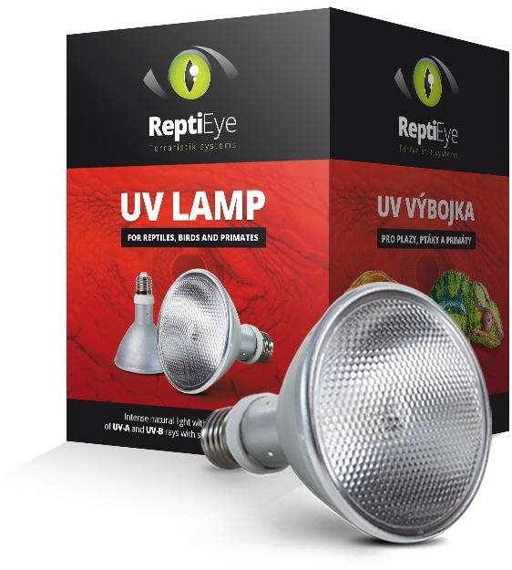 ReptiEye Set UVB výbojka 70W PAR30, předřadník, kabeláž, objímka