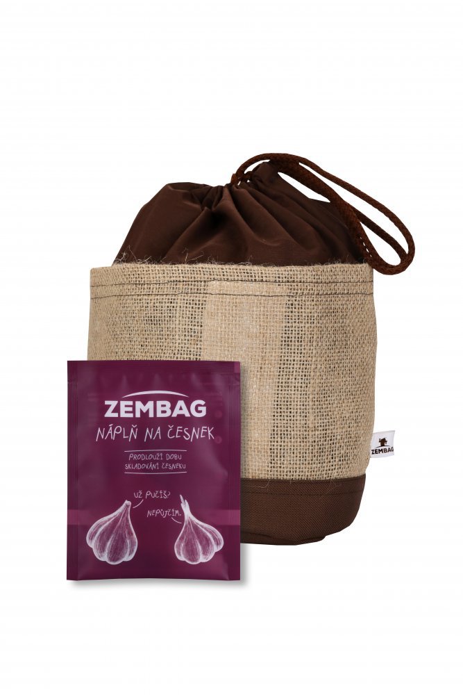 TERPENIX Zembag na 0,75 kg česneku, hnědý