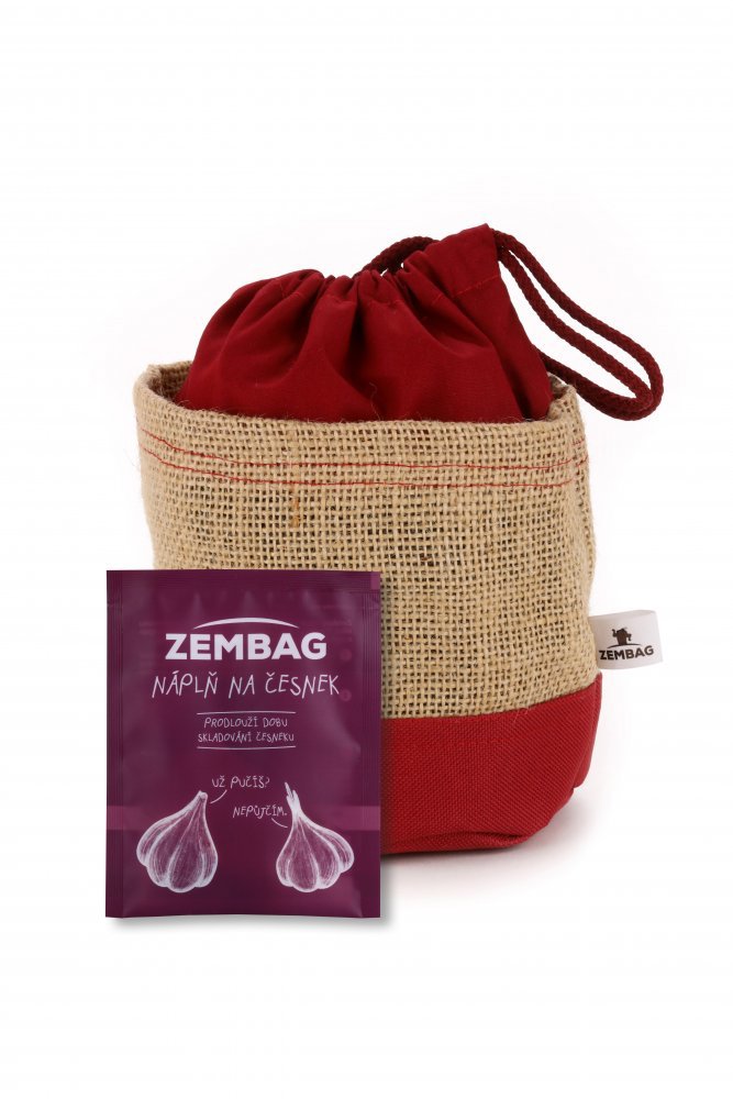 TERPENIX Zembag na 0,75 kg česneku, bordó