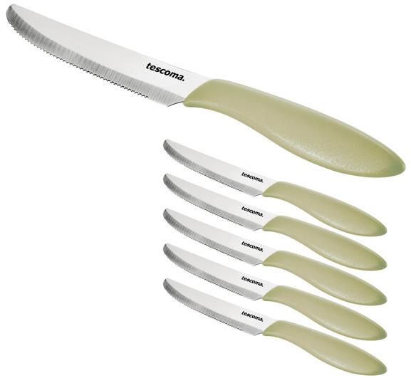 Tescoma Nůž jídelní PRESTO 12 cm, 6 ks, béžová