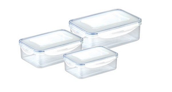TESCOMA Sada dóz FRESHBOX 3ks, 0.2, 0.5, 1.0l, obdélníková