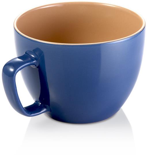 Extra velký hrnek CREMA SHINE, modrá