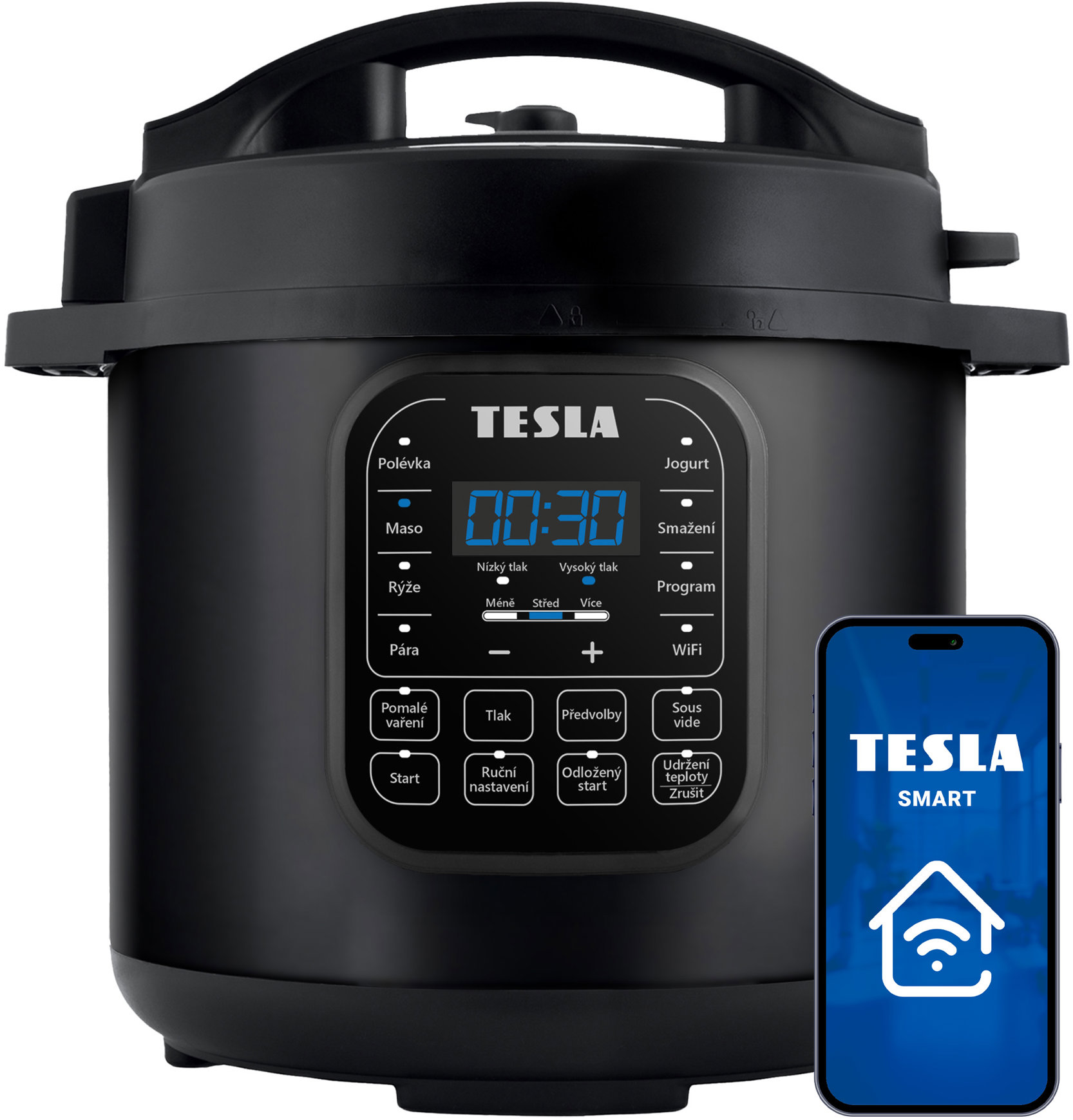 TESLA EliteCook K70 Ultra - multifunkční elektrický tlakový hrnec