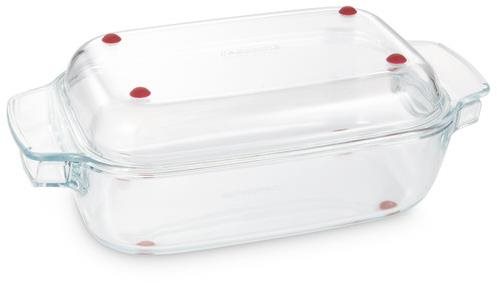 TESCOMA Pekáč s poklopem GrandCHEF 34 x 19 cm, skleněný