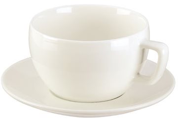 Tescoma Šálek snídaňový CREMA, s podšálkem, 1ks