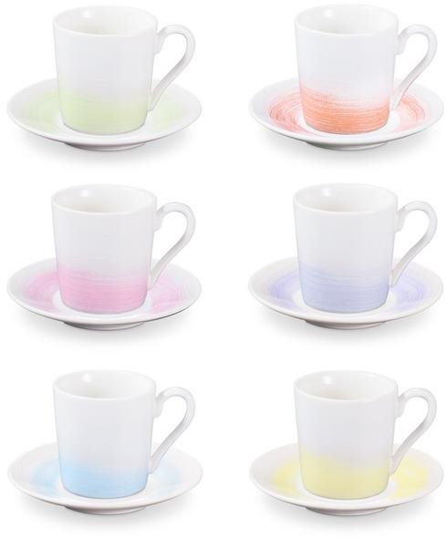 TESCOMA Šálek na espresso s podšálkem myCOFFEE, 6 ks, Pastels