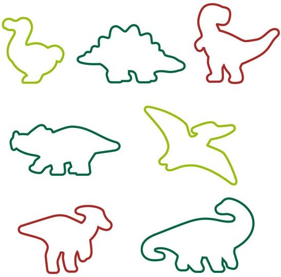 TESCOMA Vykrajovátka dinosauři DELÍCIA KIDS, 7 ks