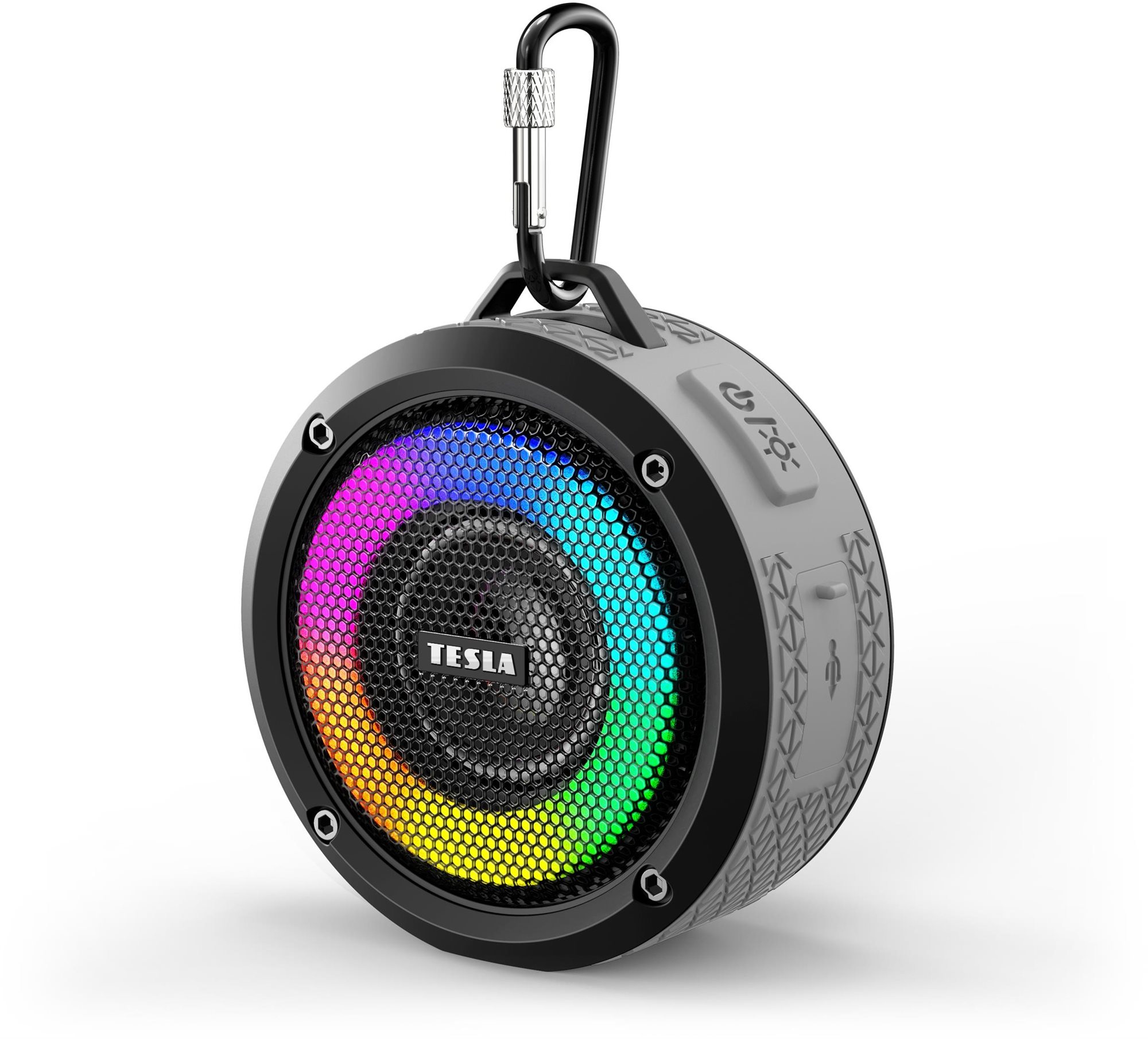 TESLA Sound BS60 Bezdrátový Bluetooth reproduktor voděodolný, šedý