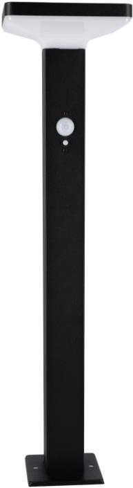 Tesla LED zahradní solární světlo TS501, 50 cm, až 400 lumenů, 3000 K, PIR, IP44, hranaté