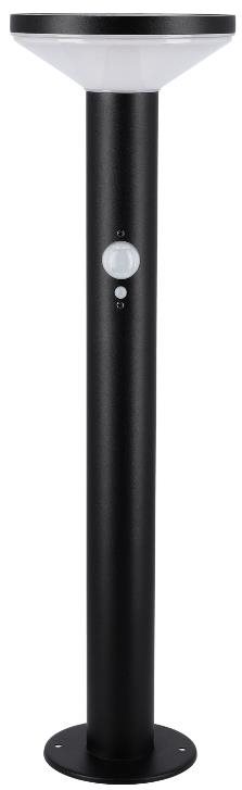 Tesla LED zahradní solární světlo TS502, 50 cm, až 400 lumenů, 3000 K, PIR, IP44, kulaté