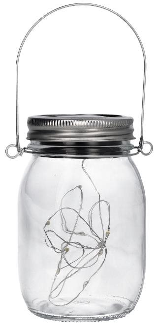 Tesla LED solární sklenice DS11