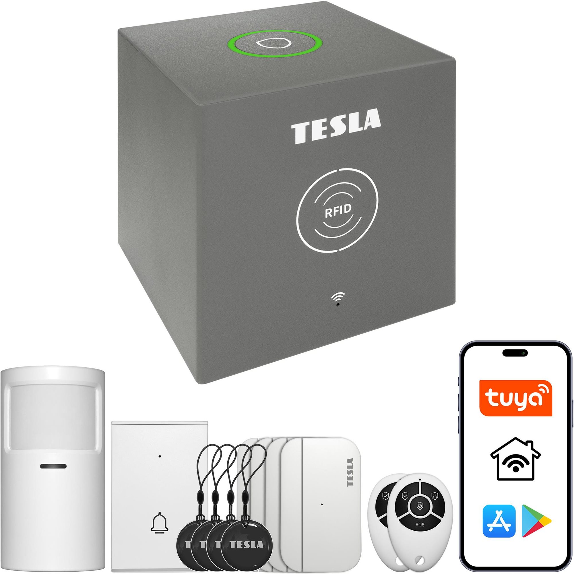 TESLA SecureQ i13 Wi-Fi smart bezpečnostní systém
