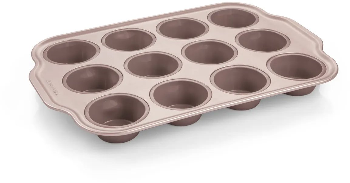 TESCOMA Delícia Silikonová forma s kovovým okrajem, 12 muffinů