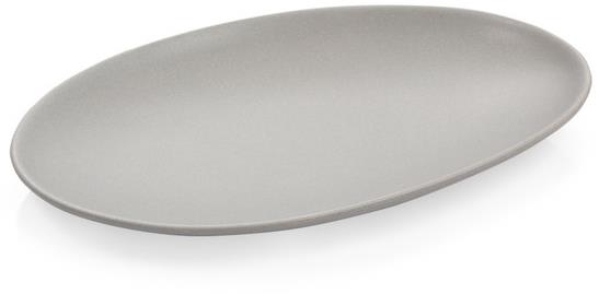 Talíř servírovací FANCY HOME Stones 25 cm, šedý