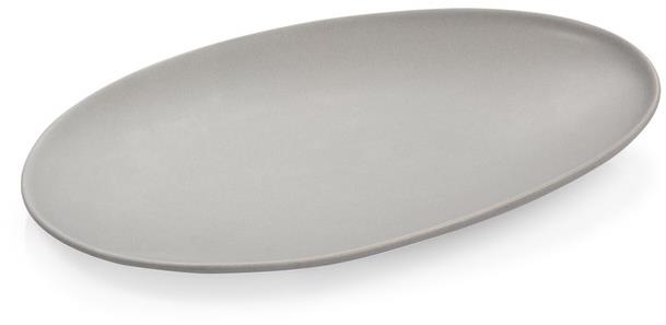 Talíř servírovací FANCY HOME Stones 31 cm, šedý