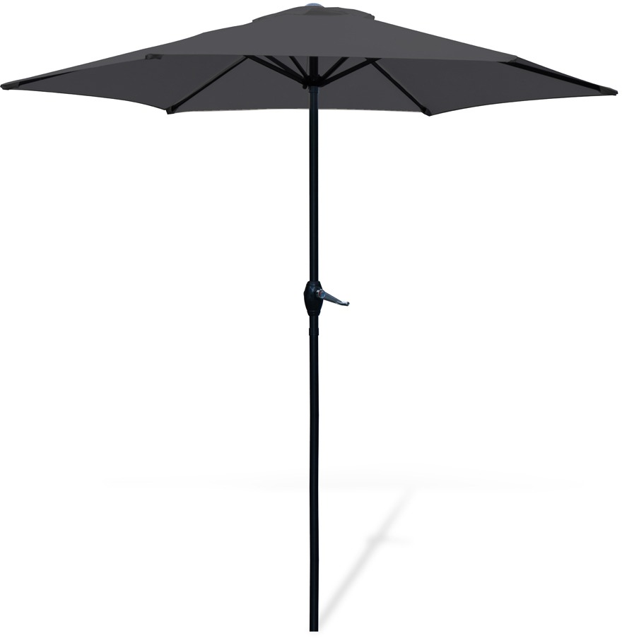 Slunečník zahradní COLUMBUS, antracit 230cm
